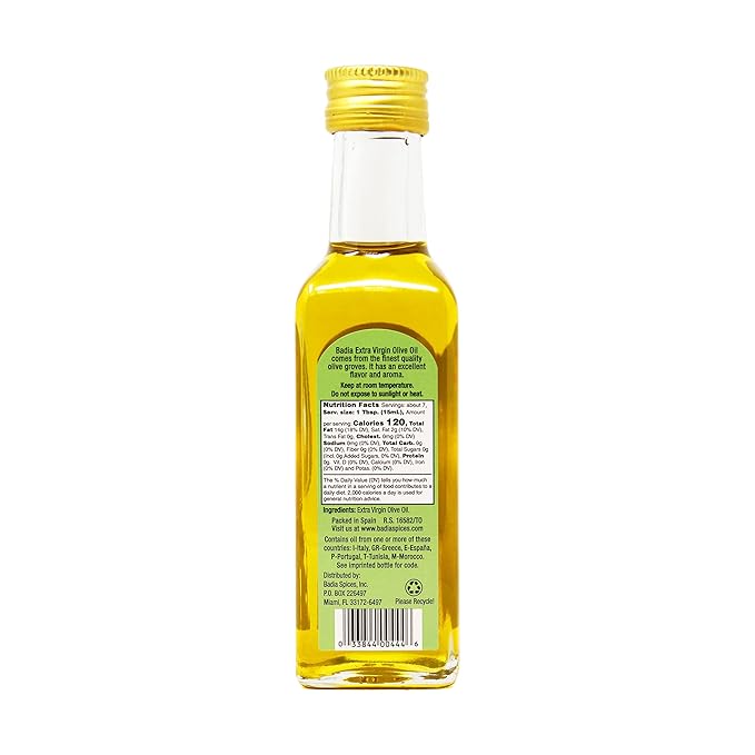 Badia Olive Oil Extra Virgen 3.38 Ounce (Pack of 24)