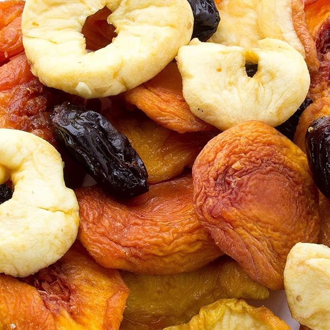 Fresh Quality Gourmet Dried Mixed Fruits | Enjoy a Great Burst of Multiple Juicy and Tasty Flavors | Packed with Nutrients | (3 LB) By Farm Fresh Nuts