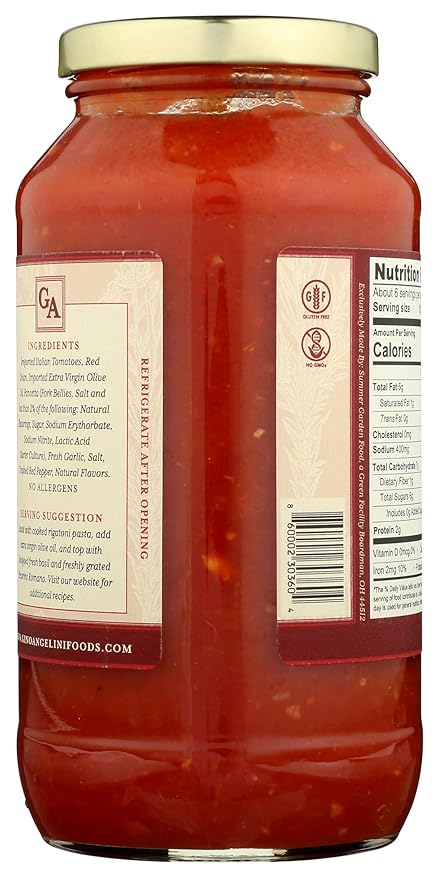 Gino Angelini Amatriciana Pasta Sauce