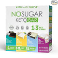 No Sugar Keto Bar Variety Pack - 12 Bars by No Sugar Company