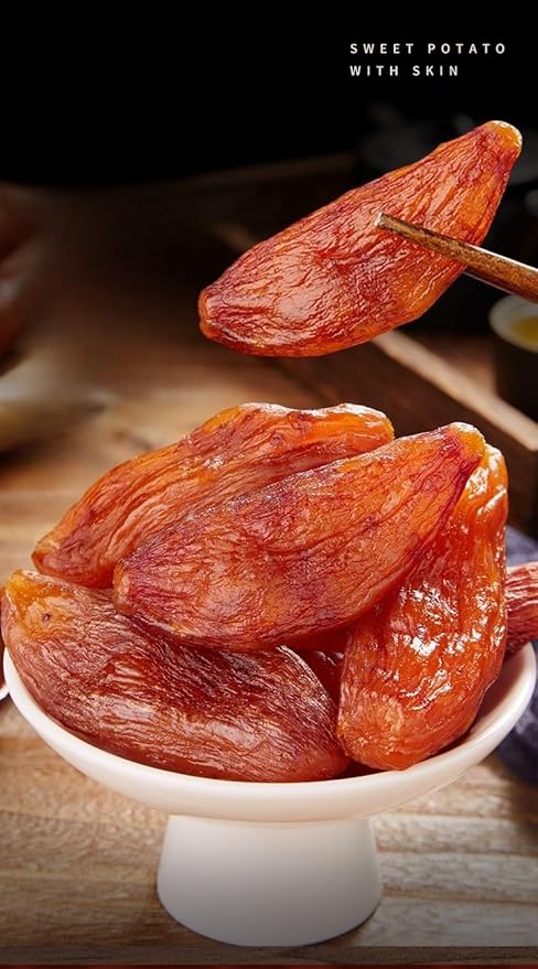 Sweet Sweet Potato Dried Goods (250g/bag) Preserved FruitsHealthy Breakfast FoodVegetarianDried Mixed FruitsSnack FoodDelicious Chinese Snack Gift (3bags)