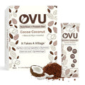 OVU Bar – Fertility Pregnancy &amp Postpartum Nutrition Support for Women Myo-Inositol Folic Acid Maca High Protein High Fiber Cocoa Coconut 9 Bars