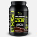MFL 100% Isolate Protein l 30g of Protein l BCAAs l Keto Friendly l Low Carbs l Gluten Free l 3 lbs. (Chocolate Lave)