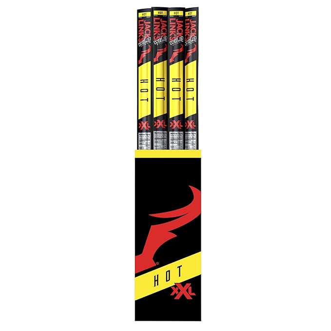 Jack Links Wild Snack Sticks Hot XX-Large 2.2 Ounce (Pack of 24)