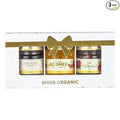 White and Gold Gift Box (50g each - Honey+A2 Ghee+Gulkand)