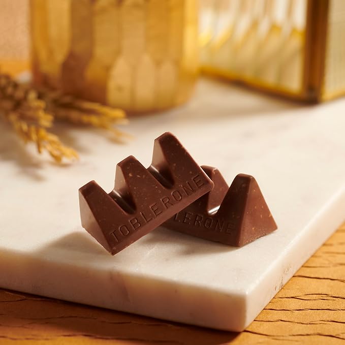 TOBLERONE Tiny Assorted Chocolate Bars Variety Pack (Milk &amp Dark) Bulk Chocolate Halloween Candy 125 Pieces
