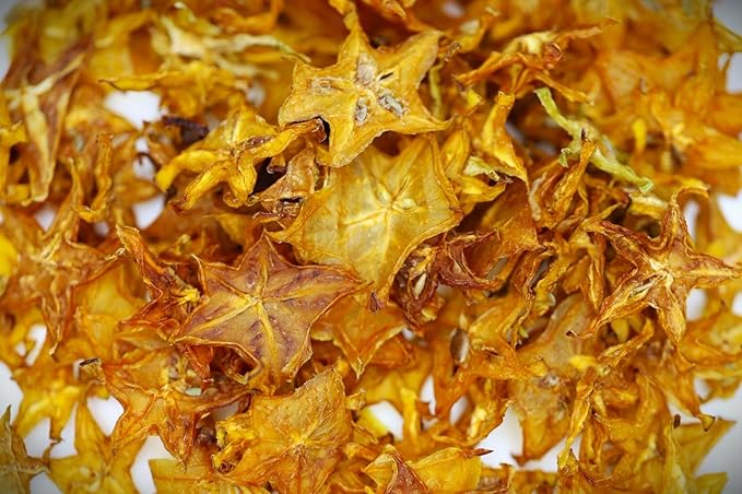 Garnishes &amp Dreams Dehydrated &amp Dried Star Fruit Slices (7oz) – Natural Carambola for Cocktails Mixology Baking &amp Desserts Edible Fruit Garnish No Sugar Added Healthy Snack