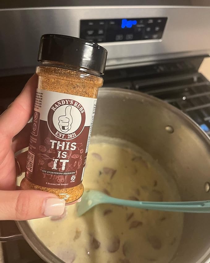 Randy's Rubs Seasoning THIS IS IT The Everything Seasoning GLUTEN FREE SUGAR FREE and NON-DAIRY IT DONT SUCK Y'ALL! (One LARGE 12 Ounce Shaker)