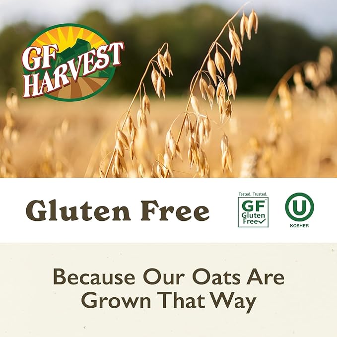 GF Harvest Gluten Free Organic Quick Oats 32 Ounce Bag Pack of 2