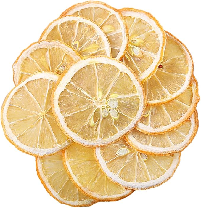 500g Lemon Handpick Dried Fruit Slices Organic Fruit Pieces for Drinks Cocktails Baking Candle/Soap Making