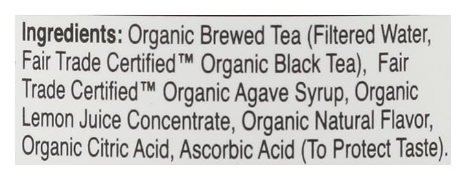 Eat The Change Just Ice Tea Organic Half Tea &amp Half Lemonade Kosher 16 Fluid Ounces (Pack Of 12)