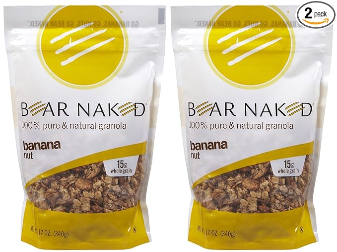 Bear Naked 100% Natural Granola - Banana Nut - 12 oz - 2 pk