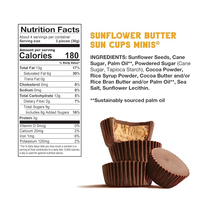 Free2b Variety Pack Safe for School and Allergy Friendly Gluten-Free Dairy-Free Nut-Free and Soy-Free Dark Chocolate Sweet and Creamy Sea Salt Caramel Mint (48 Mini Cups Variety)