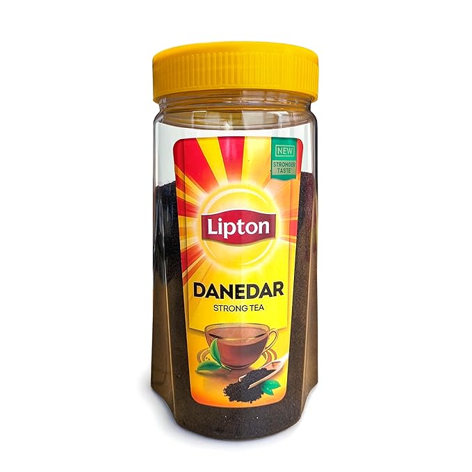 Lipton Yellow Label International Blend | Strong Black Tea | Danedar | Loose Tea with Bigger Granules | Bold &amp Rich Flavor For Tea Lovers | 475g