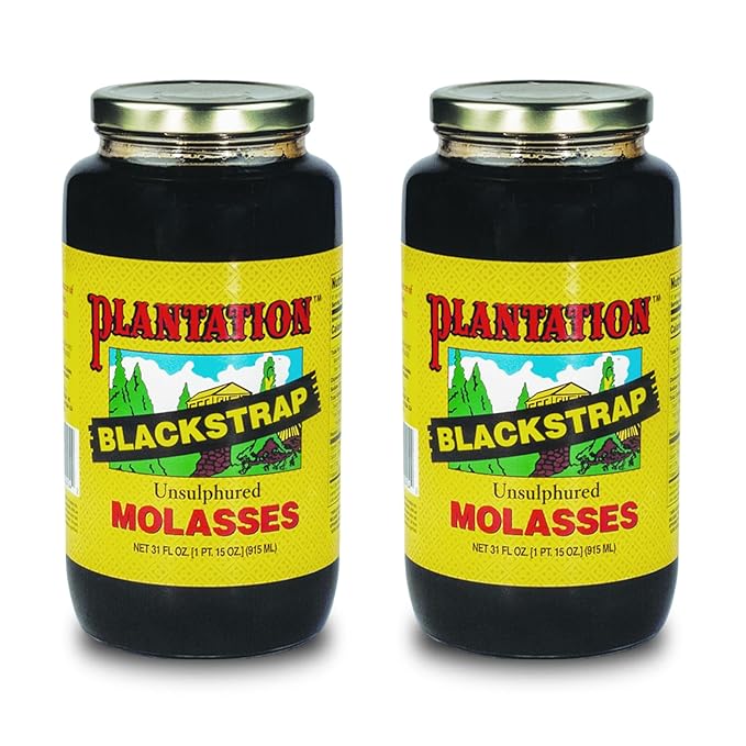 Plantation Blackstrap Molasses 31 oz (Pack of 2)