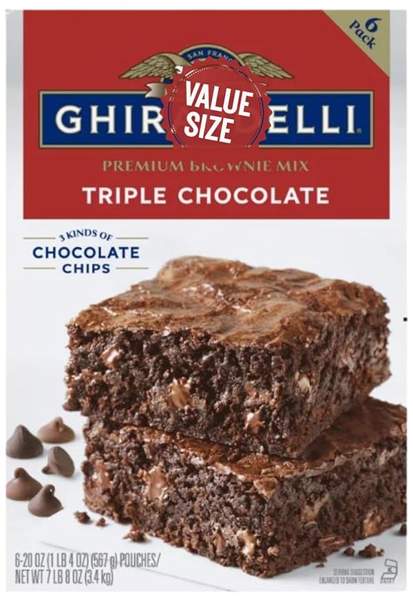 Triple Chocolate Premium Brownie Mix 7.5 lbs