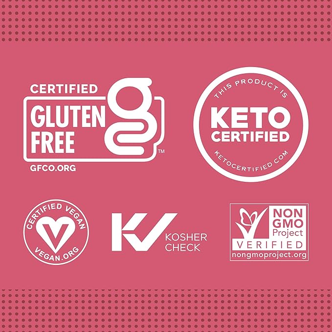 Carbonaut Gluten Free Granola Strawberry Vanilla Crisp | Keto-Certified &amp Non-GMO | Perfect Keto Granola For Cereal Yogurt or Snacking | Only 3g of Carbs Per Serving 10 oz (Pack of 6)