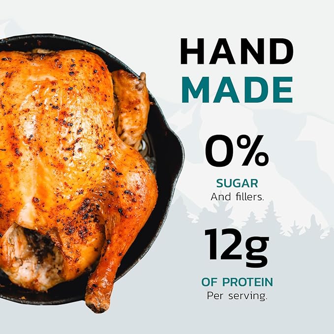 Carnivore Crisps Chicken Flour Premium Chicken Breast Flour for Cooking and Seasoning Rich in Protein Paleo &amp Keto Friendly 6 oz