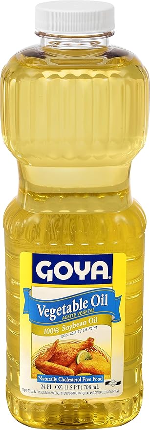 Goya Foods Vegetable Oil 24 FL Oz (Pack of 12)