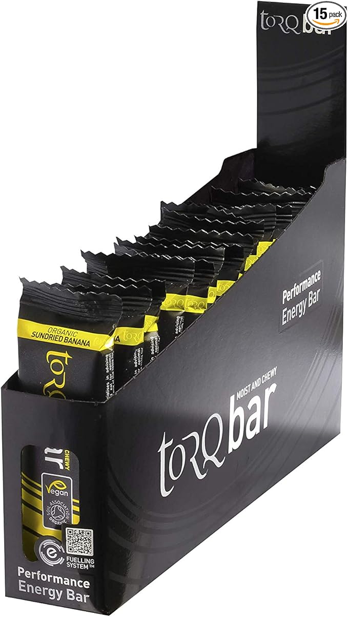 TORQ Organic Energy Bar - Sundried Banana - Box of 15