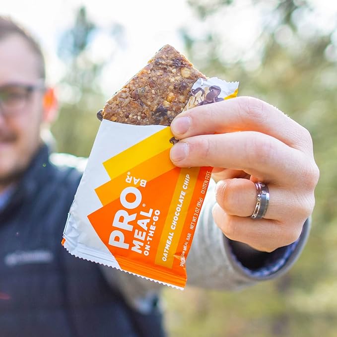 PROBAR MEAL Bar – Plant Based Meal Replacement Bar with Whole Food Ingredients Oats Nuts &amp Seeds Vegan Gluten Free Non-GMO Nutrition Bar for Breakfast Travel &amp On-the-Go Energy (Oatmeal