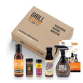 Grill Masters Club Chillin &amp Grillin BBQ Box | Premium BBQ Spices Sauces and Seasoning for the Ultimate Grill Master | Essential for Cooking Grilling and Smoking | Perfect Grill Gift for Men &a