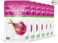 Nature’s Turn Freeze-Dried Dragon Fruit Crisps – Healthy Gluten-Free Crispy &amp Delicious Plant-Based Snack Ideal for Cereal Smoothies School Lunches &amp On-the-Go Bags of 6 (1.2 oz Each)