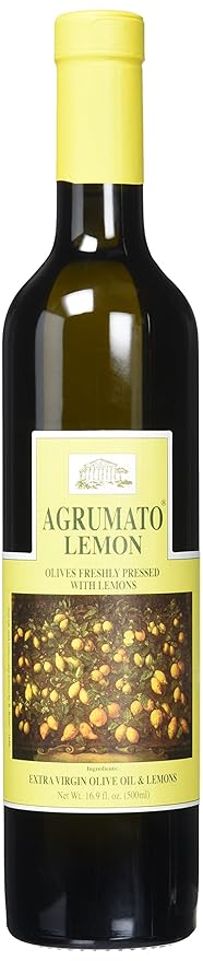 Agrumato Extra Virgin Olive Oil Pressed with Lemons 16.9 Fluid Ounce