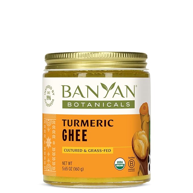 Banyan Botanicals Turmeric Honey – with Turmeric ­­and Ginger – Delicious Superfood Herbal Honey for Adults &amp Kids – 8.25 oz – Raw &amp Unfiltered Pollinator-Friendly Sustainably Sourced