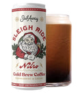 Sail Away Coffee Co. | Sleigh Ride Peppermint Mocha Nitro Cold Brew Coffee | Low Sugar Gluten Free &amp Non-Dairy | Organic | Draft Nitrogen Pour Clean Energy Low Acidity | 11.5oz (Pack of 6)
