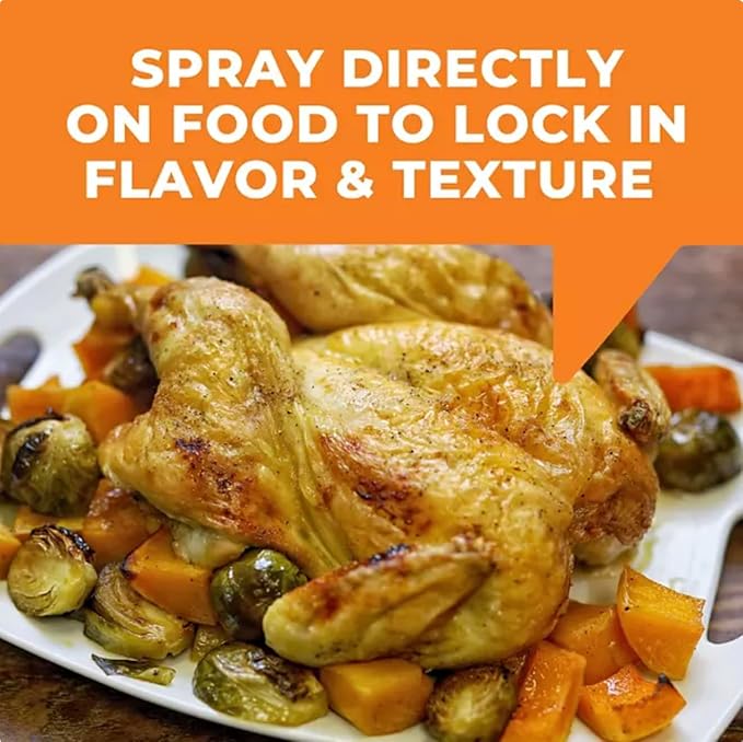 Original No-Stick Cooking Spray 100% Natural Canola Oil (2 pack - 12oz each can)