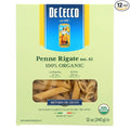 De Cecco Organic Penne Rigate Pasta 12 Ounce - 12 per case.12