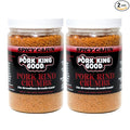 Pork King Good - Pork Rind Breadcrumbs - 2 Pack! Keto Friendly Paleo Gluten-Free Sugar Free Zero Carb Panko Substitute (Two 12 Oz Jars) (Spicy Cajun 2 Pack)
