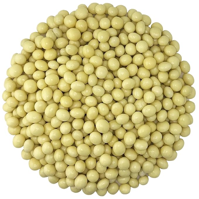 Chocolate Covered Roasted Espresso Coffee Beans (5 Pound (Pack of 1) White Chocolate)