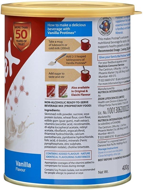 Protinex Vanilla Tin - 250 g (Pack of 2)