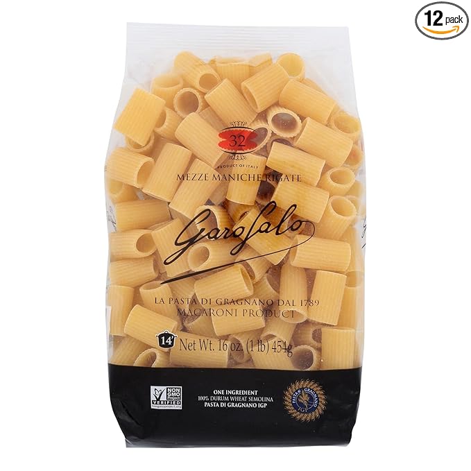 YBW Garofalo Mezze Maniche Rigate 1 lb.