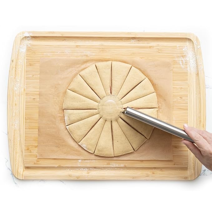 CrumbleCrate Raspberry Star Bread DIY Baking Kit | Artisan Bread Making Set for Adults | Pre-Measured Ingredients &amp Tools | Baking Gift