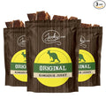 Jerky.com Exotic Original Kangaroo Jerky - Wild Game Meat Snacks Exotic Snacks High-Protein All-Natural No Added Preservatives - Healthy Snacks for Adults - 1.75 oz. (Pack of 3)