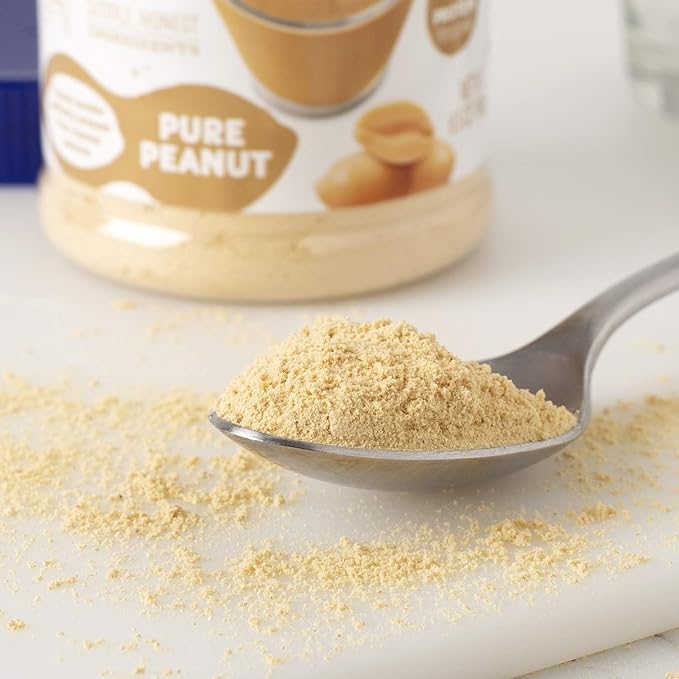 Peanut Butter &amp Co. Pure Peanut Powder 6g Protein No Sugar Added 90% Less Fat Non-GMO Project Verified Vegan &amp Gluten Free Powdered Peanut Butter 6.5 oz Jars (Pack of 6)