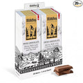 Milkboy Swiss Chocolates Milk Chocolates - Premium Alpine Milk Chocolate Bars with Crunchy Caramel &amp Sea Salt - Made in Switzerland - GMO Free - Each 1.4 oz - 20 Pack