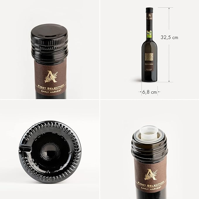 DESERT MIRACLE Cold Pressed Polyphenol Rich Moroccan Olive Oil Extra Virgin Olive Oil with High Polyphenols Organic First Cold Pressed EVOO From Morocco 17 Fl Oz