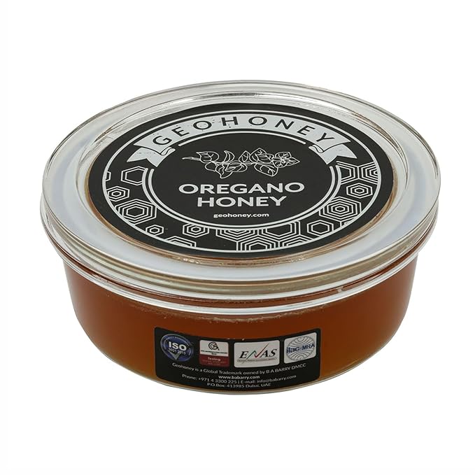 Geohoney Oregano Honey 450 Gram - Premium Quality GEO-0023-000177 T820E