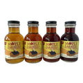 Vermont Maple Syrup Sampler Pure Small-Batch from Maple Farmers Four-pack 8 oz Glass Bottles Golden Amber Dark &amp Very Dark