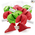 4E's Novelty Christmas Fortune Cookies Bulk 50 Individually Wrapped Funny Fortune Cookies with Holiday Sayings for Kids &amp Adults Perfect Christmas Candy Snacks Party Favors &amp Treats