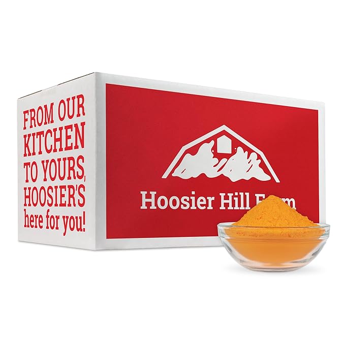 Hoosier Hill Farm Cheddar Cheese Powder 25LB BULK (Pack of 1)