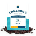 Cameron's Coffee Roasted Whole Bean Coffee Brazil 4 Pound