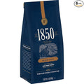 1850 by Folgers Black Gold Dark Roast Whole Bean Coffee 12 Ounces (Pack of 6)