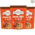 Paleonola Maple Pancake Grain Free Granola 10 Oz Resealable Bag (Pack of 3) - Grainless Paleo Granola Blended w/Organic Maple Syrup Almonds Pepitas Pecans &amp Vanilla Extract - Gluten &amp Dai