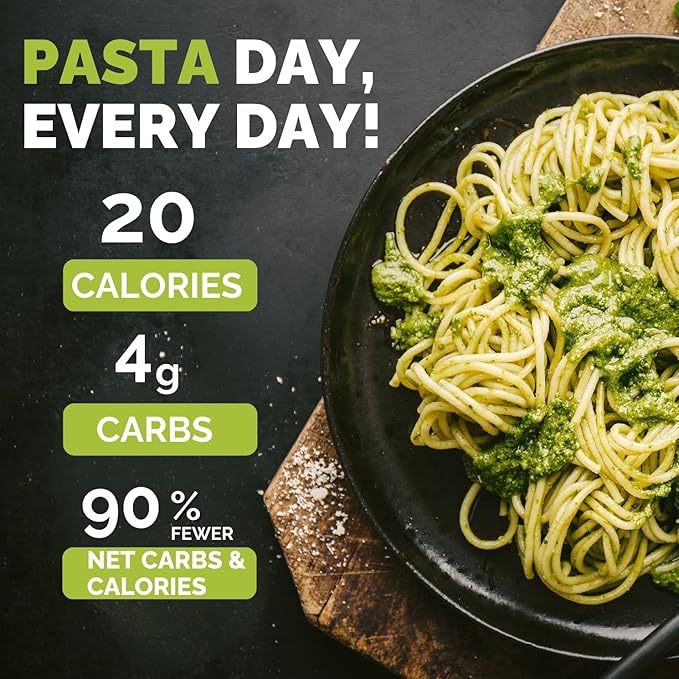 Palmini Low Carb Angel Hair | 4g of Carbs | As Seen On Shark Tank (12 Ounce Pouch (Pack of 6))