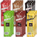 Primal Spirit Vegan Jerky - Sampler Pack 10g. Plant Based Protein Certified Non-GMO (Classics Thai Peanut Mesquite Lime Teriyaki Hot &amp Spicy Hickory Smoked &amp Texas BBQ 18-Pack 1 oz.